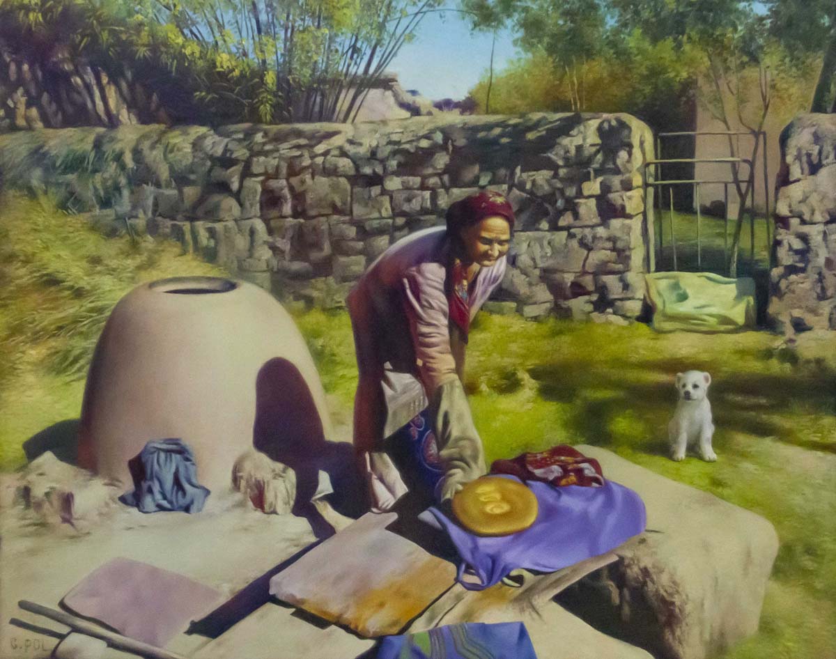 An exhibition of works by Turkmen artists dedicated to Alabay day