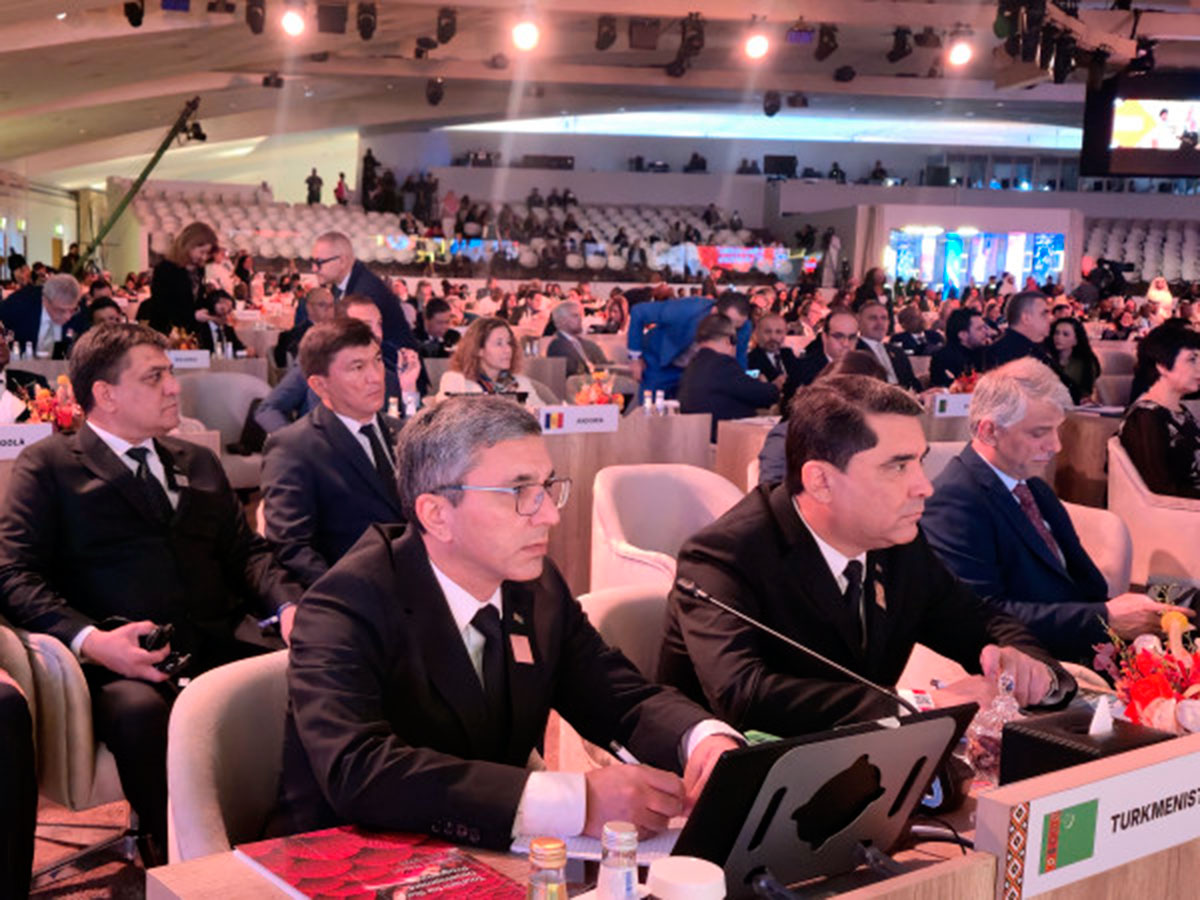 Делегация Туркменистана принимает участие в 26-й сессии Генеральной ассамблеи Всемирной туристской организации ООН