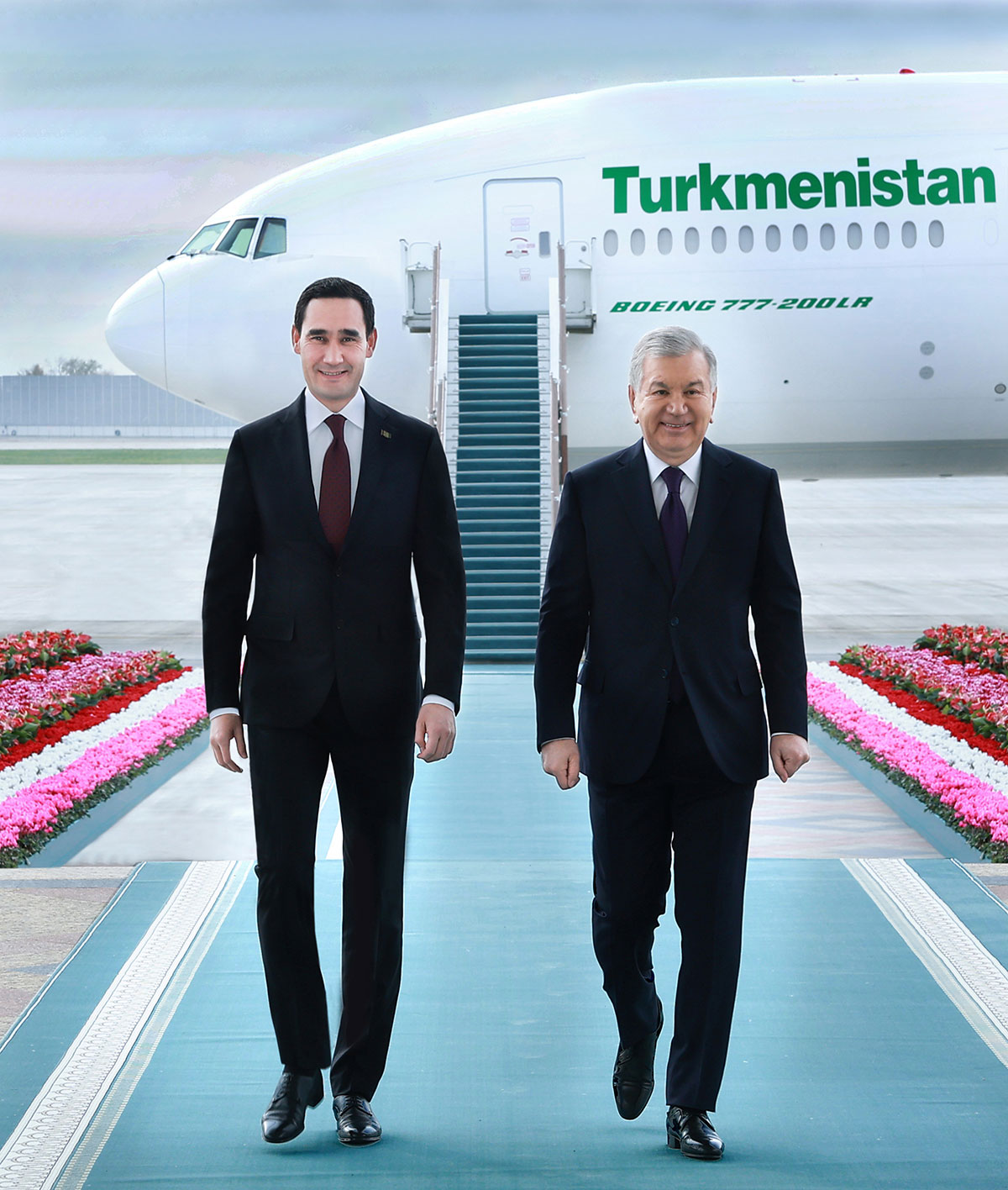 Hormatly Prezidentimiziň Özbegistan Respublikasyna döwlet sapary başlandy: gün tertibinde Merkezi Aziýa döwletleriniň Baştutanlarynyň konsultatiw duşuşygy