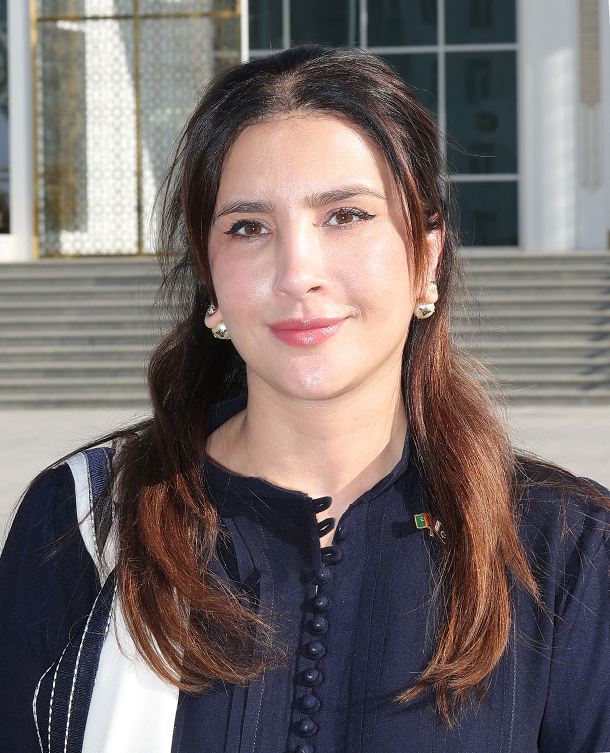 Встреча вице-президента по лечебной деятельности Благотворительного фонда по оказанию помощи нуждающимся в опеке детям имени Гурбангулы Бердымухамедова с Чрезвычайным и Полномочным Послом Исламской Республики Пакистан в Туркменистане