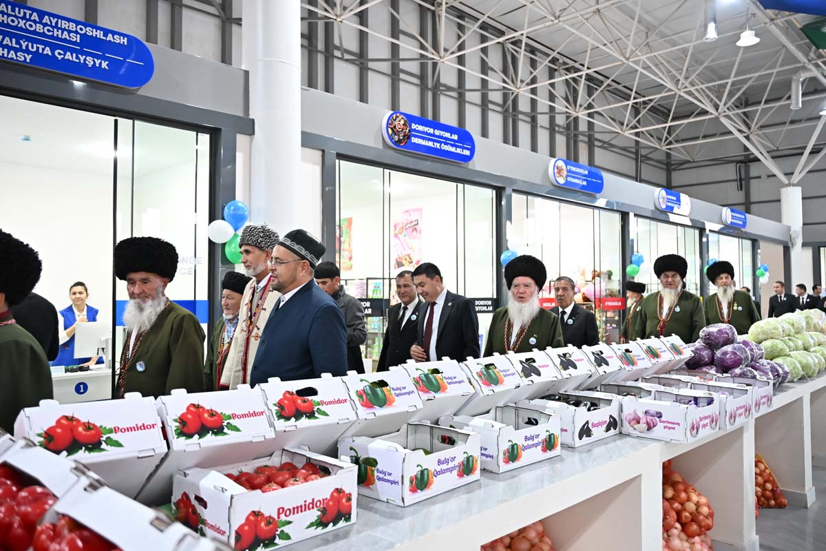 Туркмено-узбекский центр приграничной торговли – символ дружбы и сотрудничества