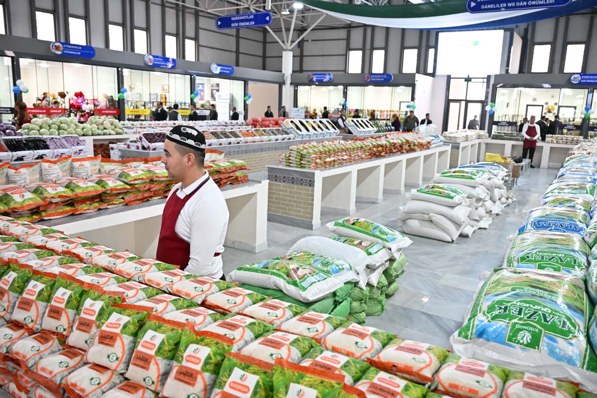 Туркмено-узбекский центр приграничной торговли – символ дружбы и сотрудничества