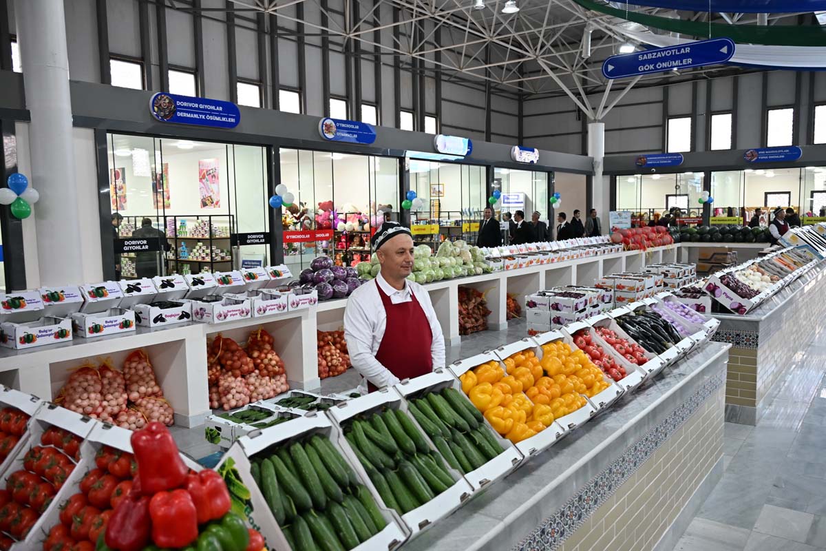 Туркмено-узбекский центр приграничной торговли – символ дружбы и сотрудничества