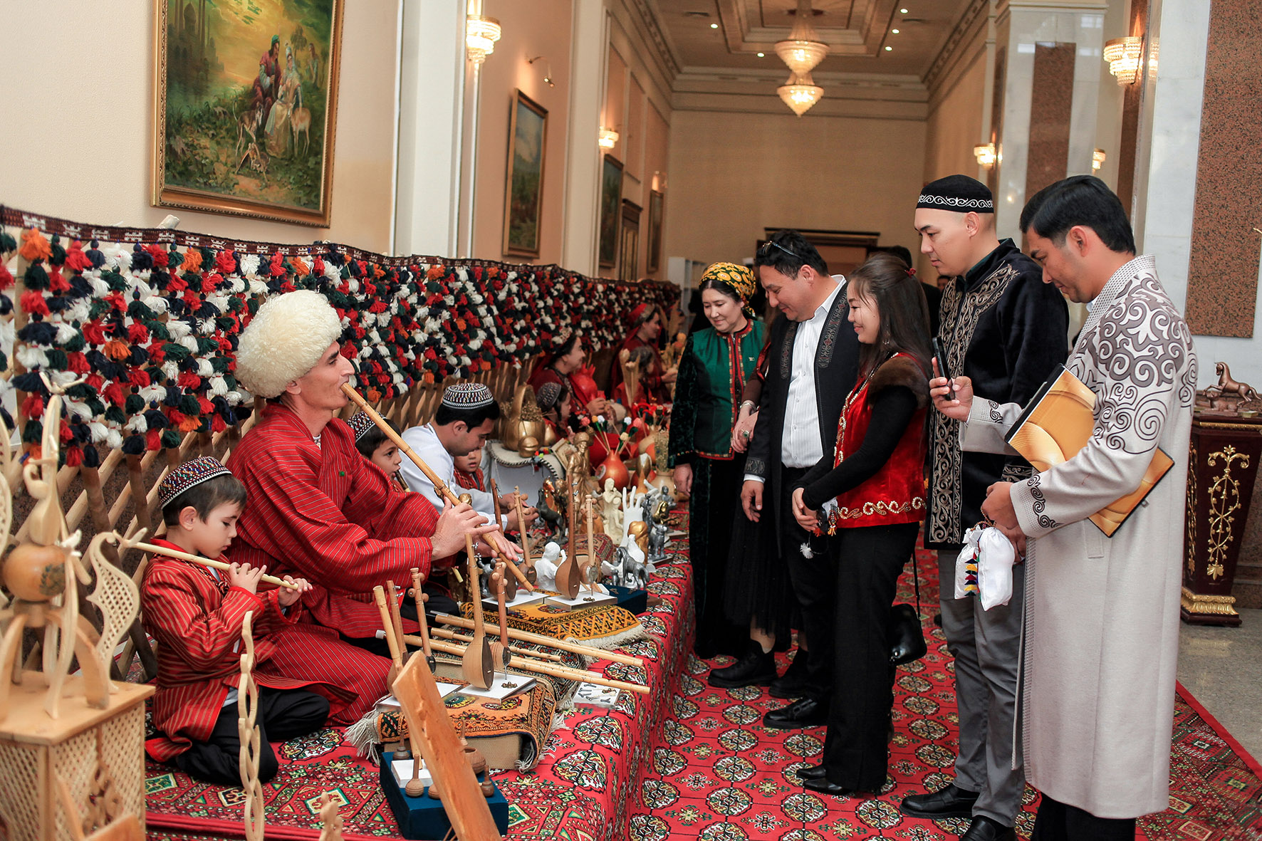 Türkmen-gazak dostlugynyň mizemezliginiň nyşany