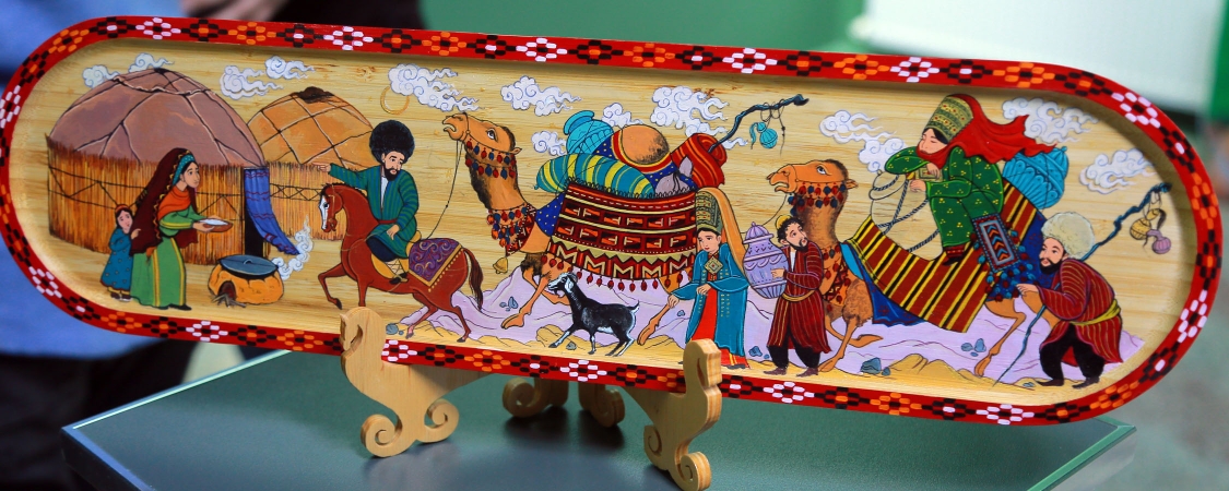 Türkmen miniatýura sungatynyň sergisi öz köpdürlüligi bilen geň galdyrýar