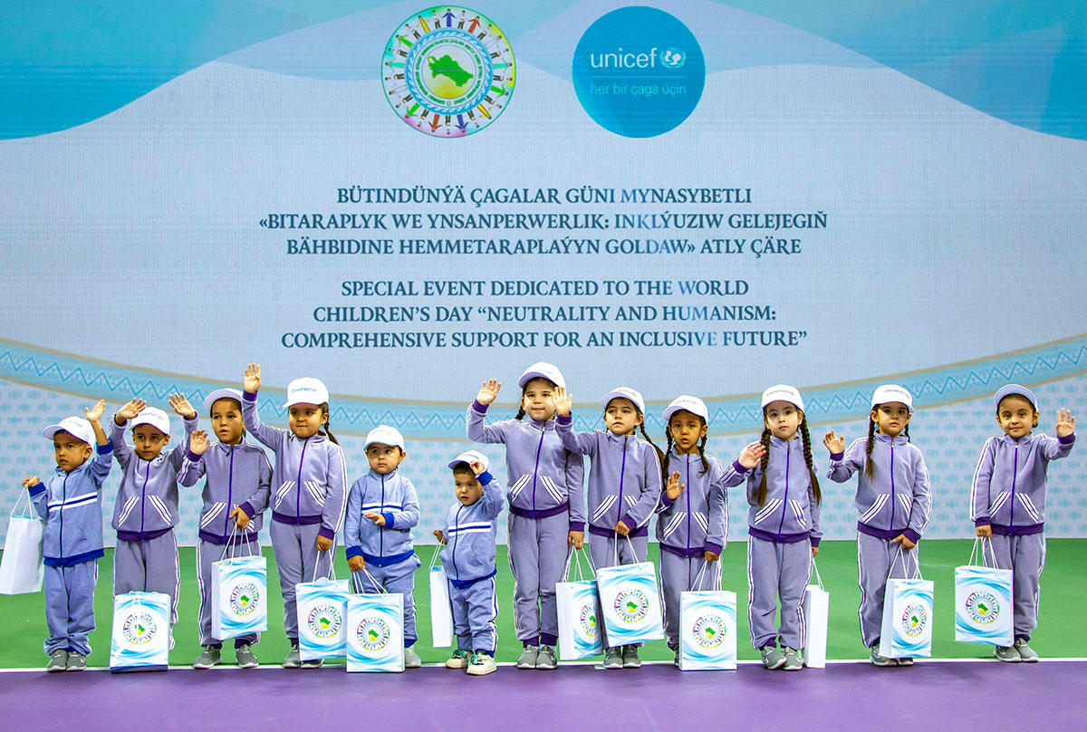 An event dedicated to World children's day