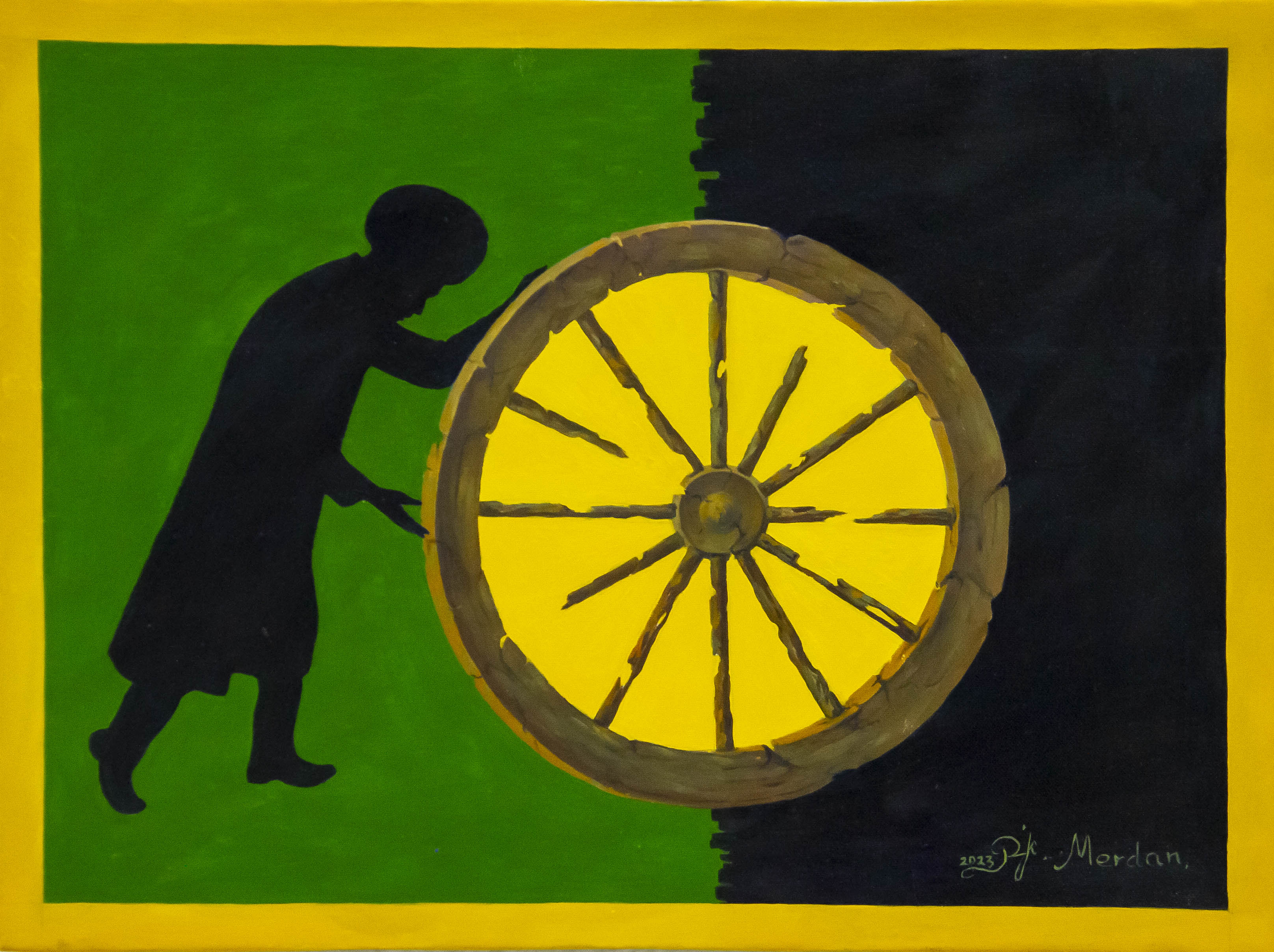 Aşgabatda «Abstraksiýa dünýäsi» atly sergi açyldy