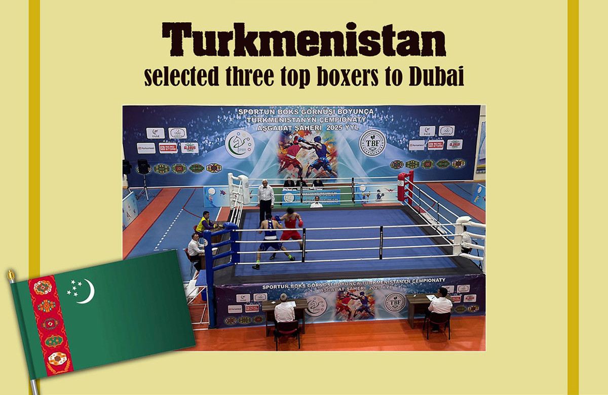 На чемпионате мира Туркменистан представят три боксёра