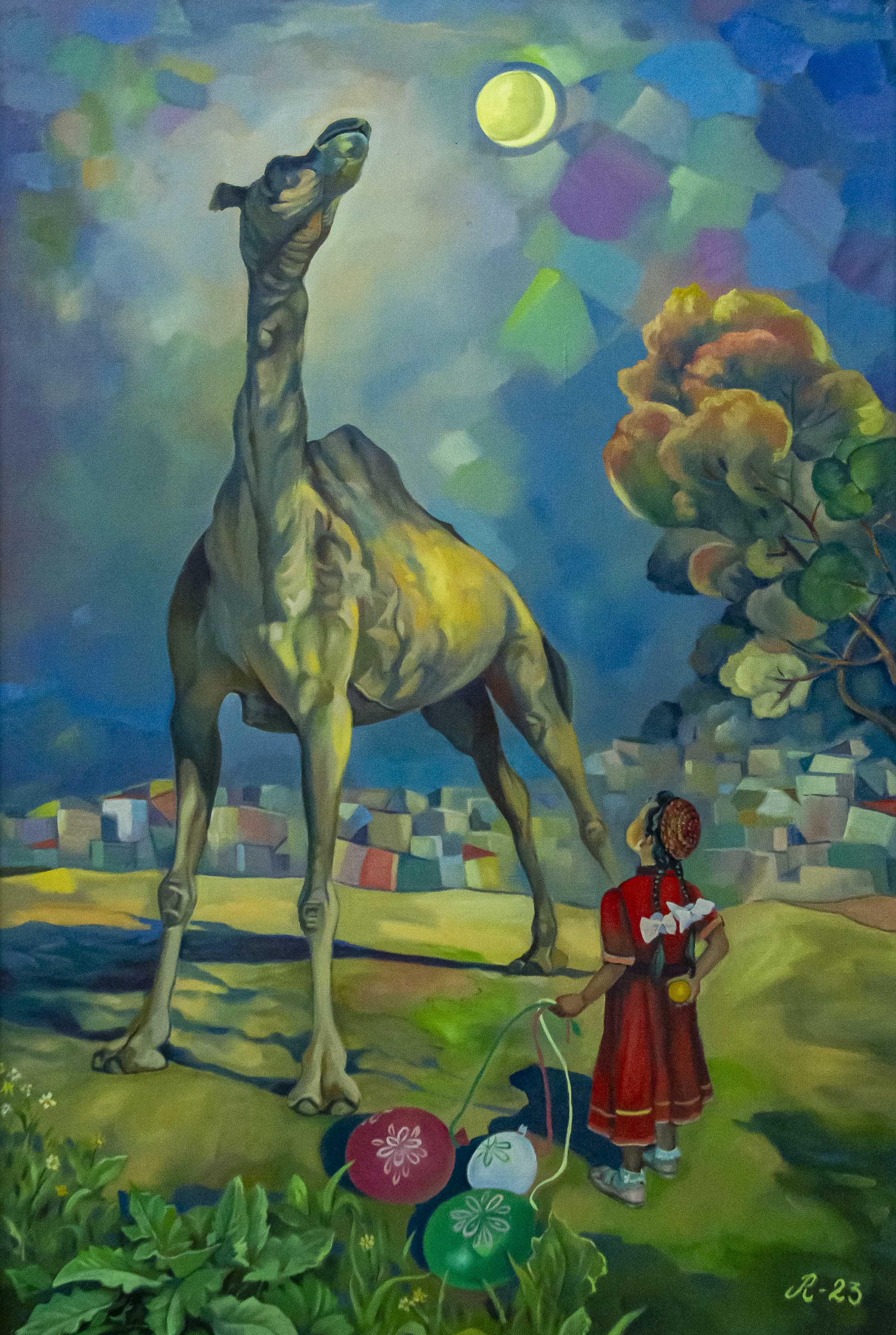 An exhibition of artists has opened – towards the neutrality of the country