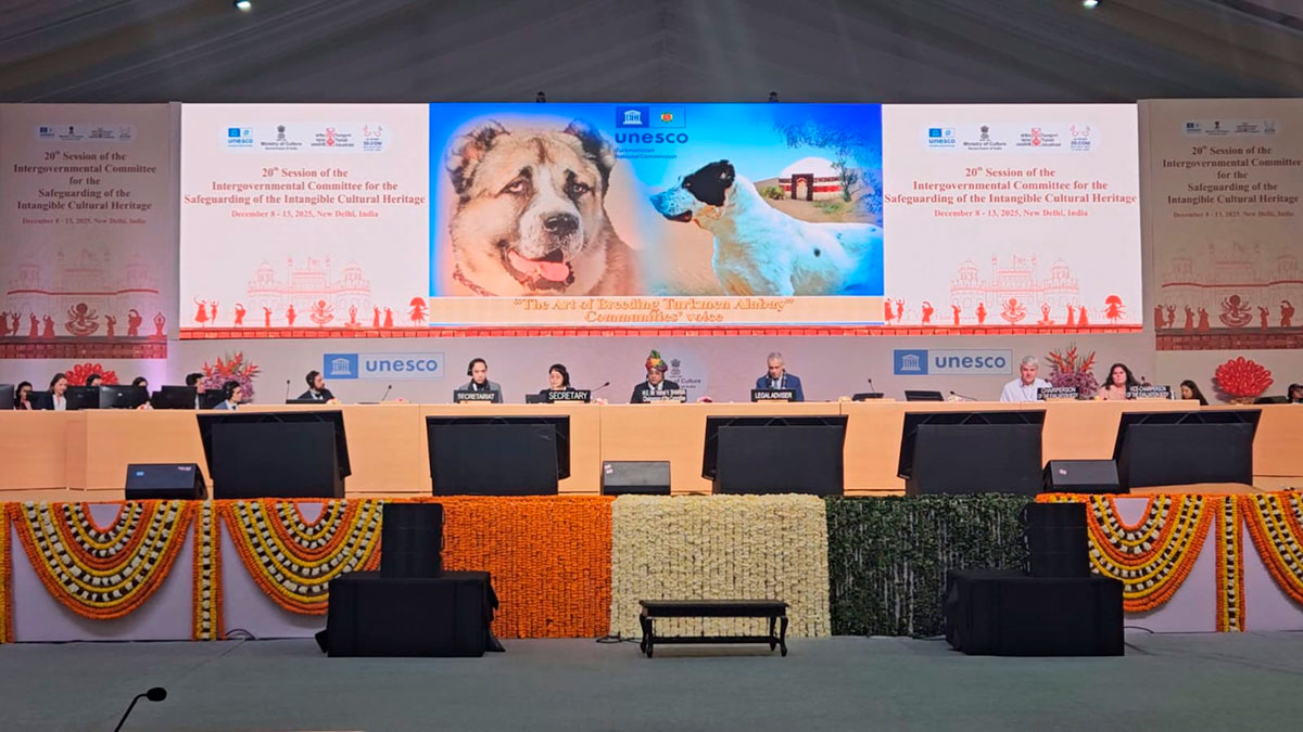 «Искусство разведения туркменского алабая» включено в Репрезентативный список нематериального культурного наследия человечества ЮНЕСКО