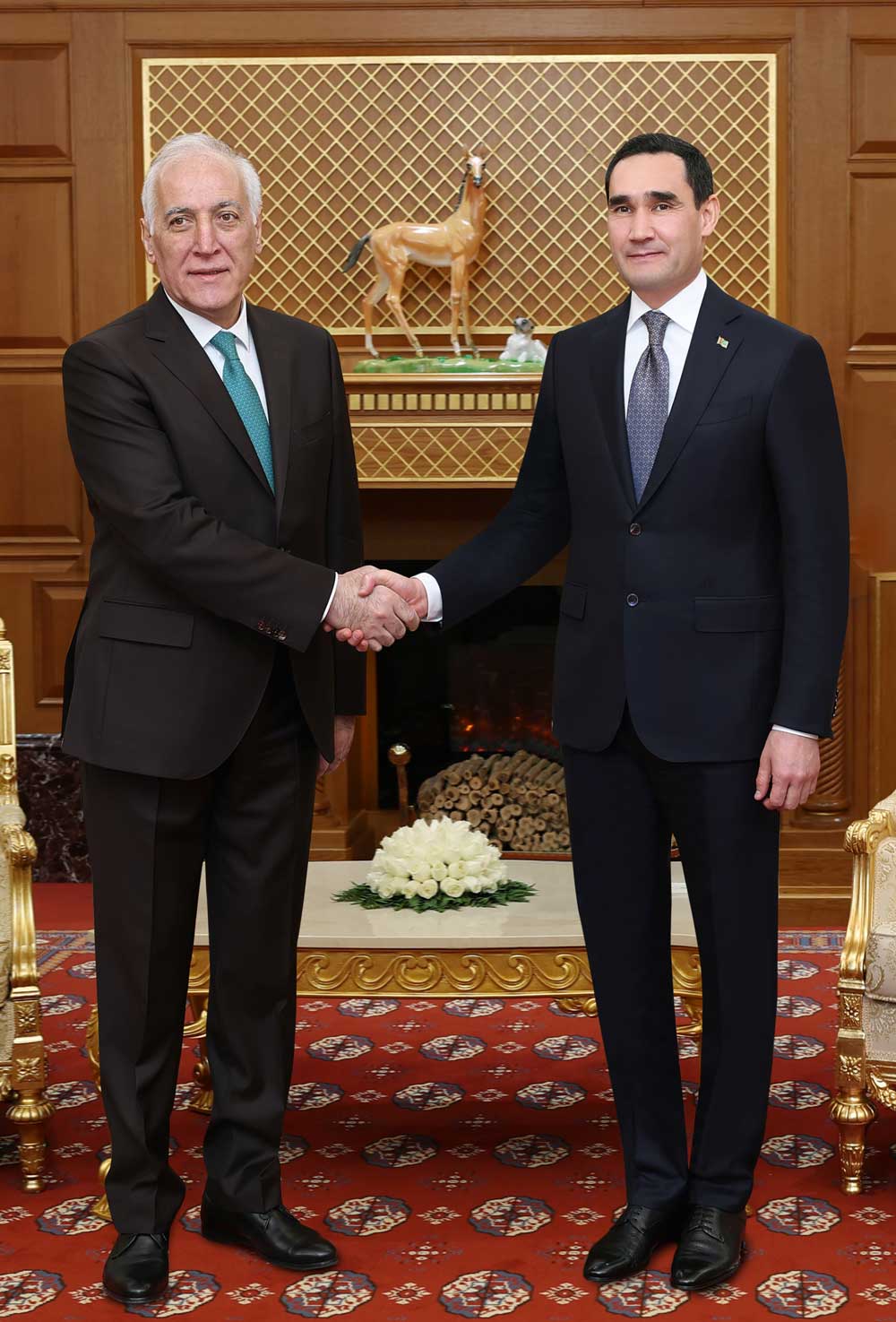 Meeting of the President of Turkmenistan with the President of the Republic of Armenia