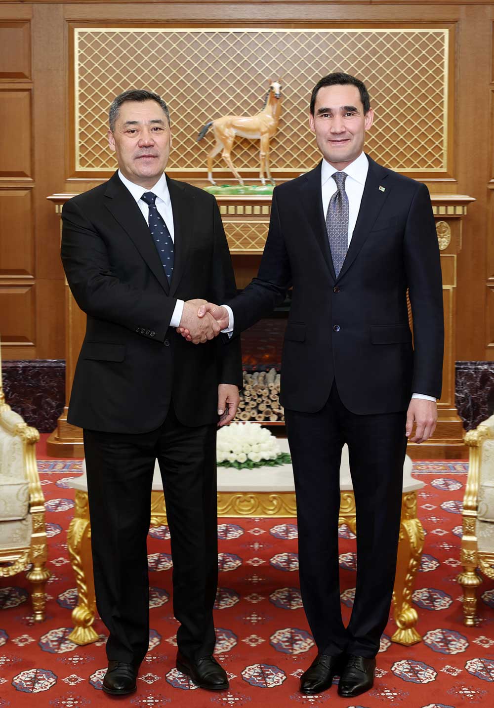 Meeting of the President of Turkmenistan with the President of the Kirghiz Republic
