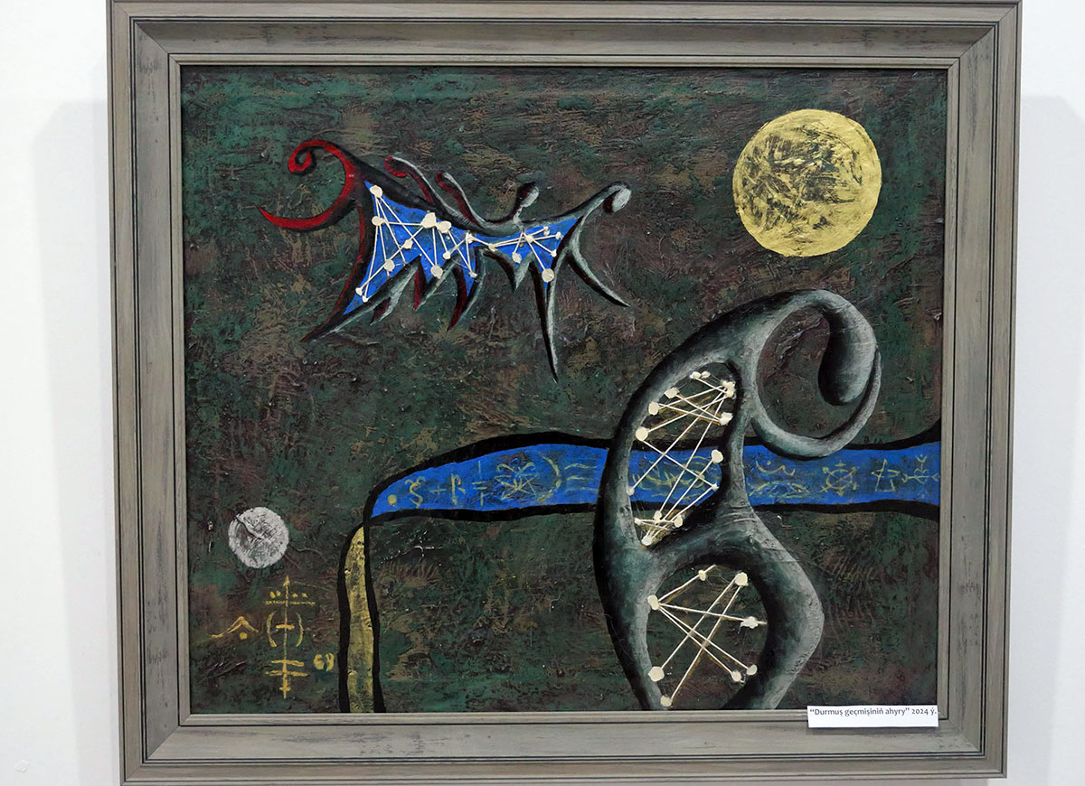 Türkmen suratkeşi Röwşen Annanyýazowyň ýadygärligine bagyşlanan sergi