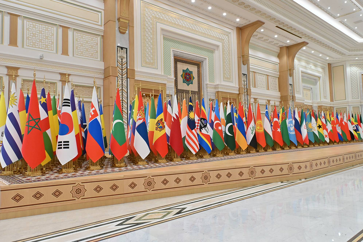 Türkmenistanyň Ählumumy howpsuzlyk konsepsiýasyny işläp düzmek boýunça alyp barýan işlerine ýokary baha berildi