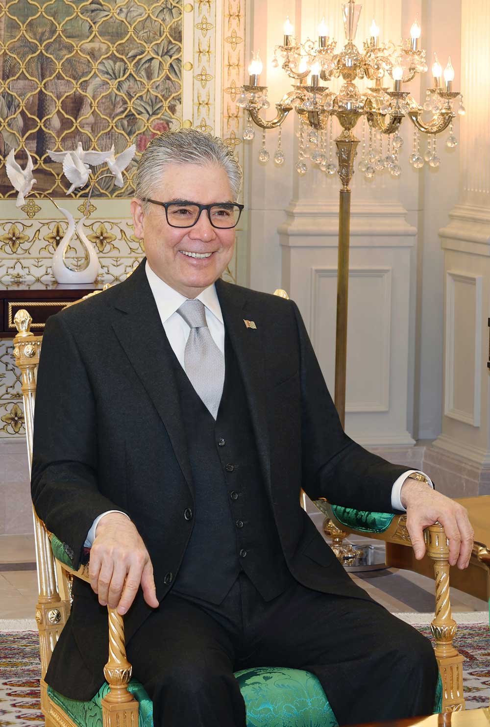 Gahryman Arkadagymyz «Nicklaus Сompanies» kompaniýasynyň ýolbaşçysy bilen duşuşdy