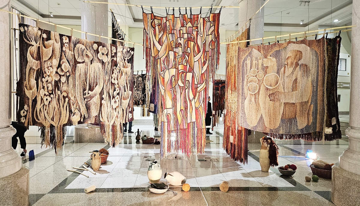An exhibition of Turkmen tapestry masters opened in Ashgabat
