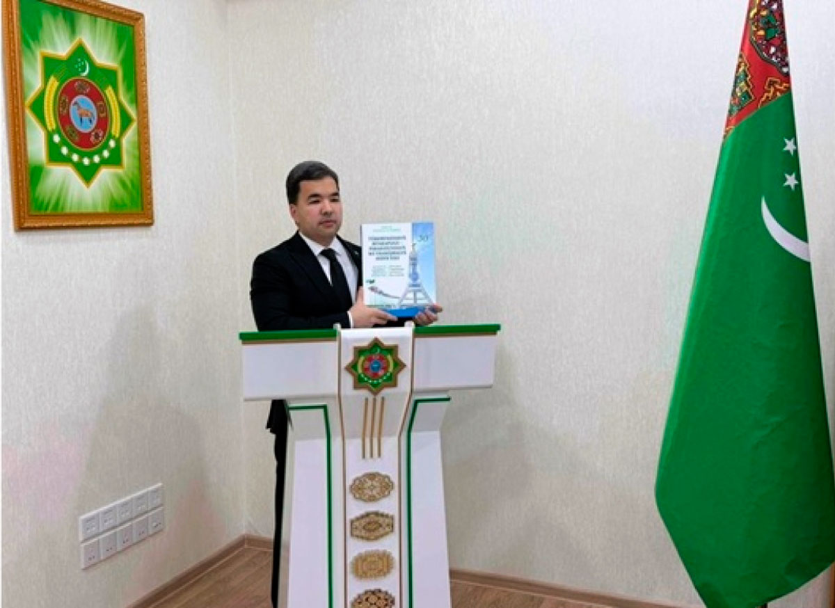 Türkmenistanyň Täjigistan Respublikasyndaky Ilçihanasynda Türkmenistanyň Prezidentiniň täze kitabynyň tanyşdyryş dabarasy geçirildi