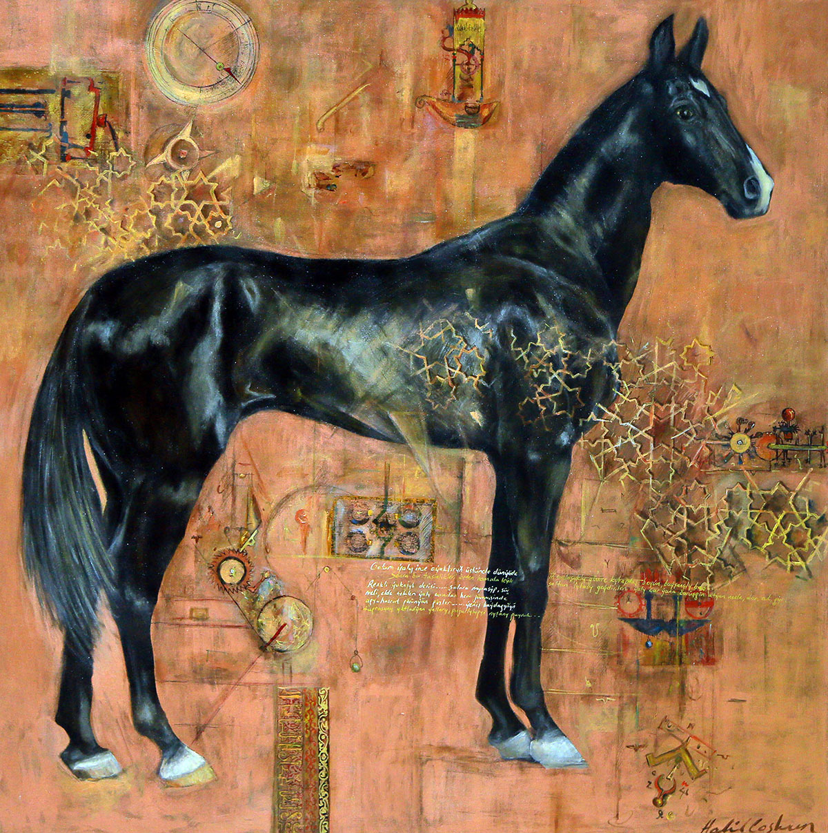 Два независимых взгляда на красоту ахалтекинского скакуна