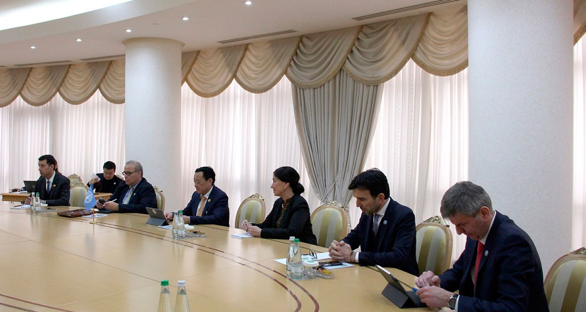 В МИД Туркменистана состоялась встреча с Генеральным директором ФАО