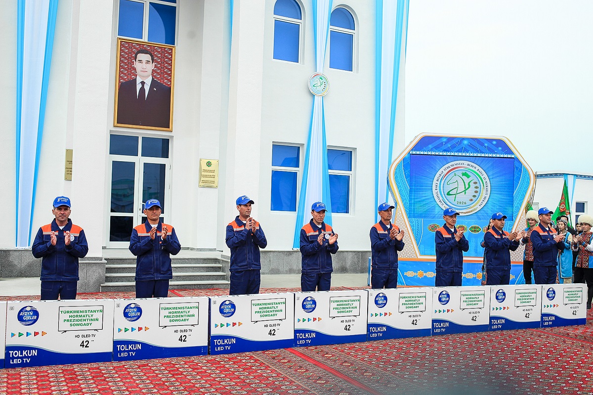 Açylyş dabarasy belentden tutuldy