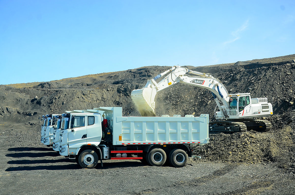 The rate of production of building materials is growing