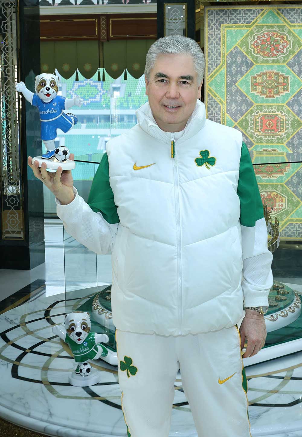 Türkmen halkynyň Milli Lideri, Türkmenistanyň Halk Maslahatynyň Başlygy Gahryman Arkadagymyz paýtagtymyzdaky Olimpiýa şäherçesine bardy