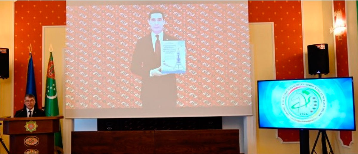 Посольство Туркменистана в Украине провело торжественное мероприятие в честь девиза года и представило книгу Президента Туркменистана