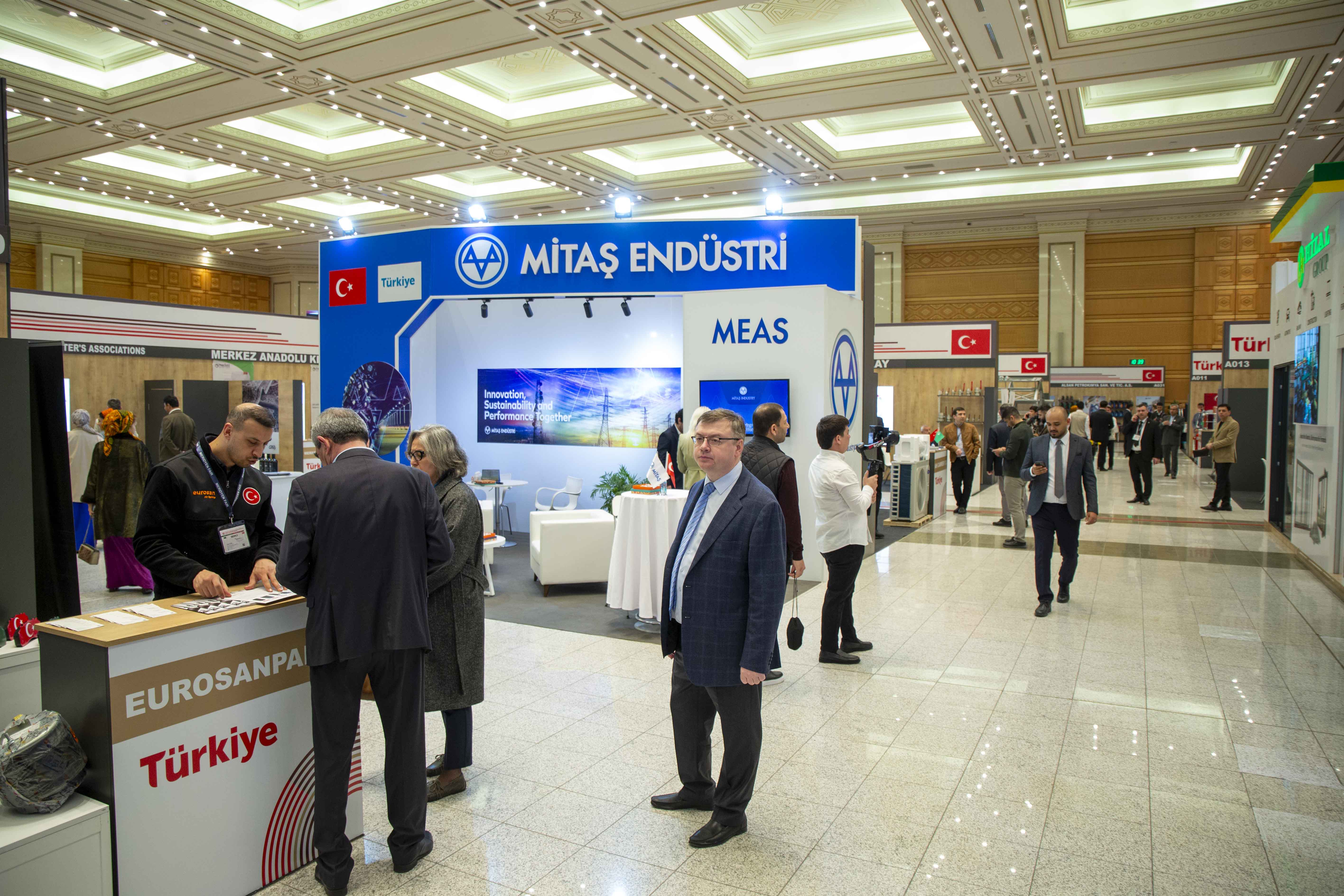 Paýtagtymyzda Türkiýäniň eksport harytlarynyň sergisi öz işine başlady