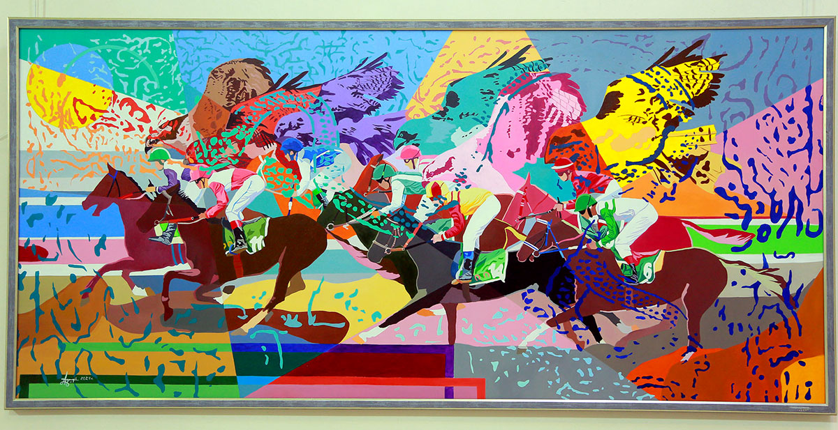 «Стремительные кони нашей Родины» - выставка работ из Золотого фонда академии художеств Туркменистана