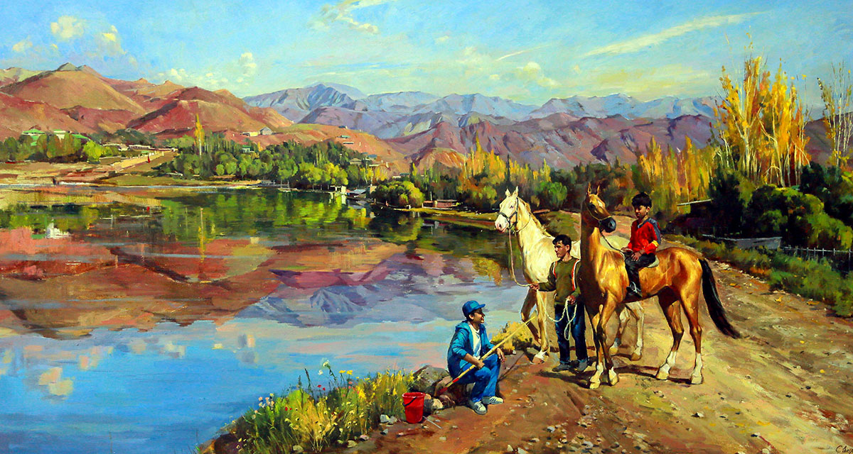 «Стремительные кони нашей Родины» - выставка работ из Золотого фонда академии художеств Туркменистана