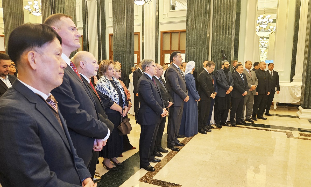 В Ашхабаде прошел торжественный прием в честь Дня дипломатического работника России