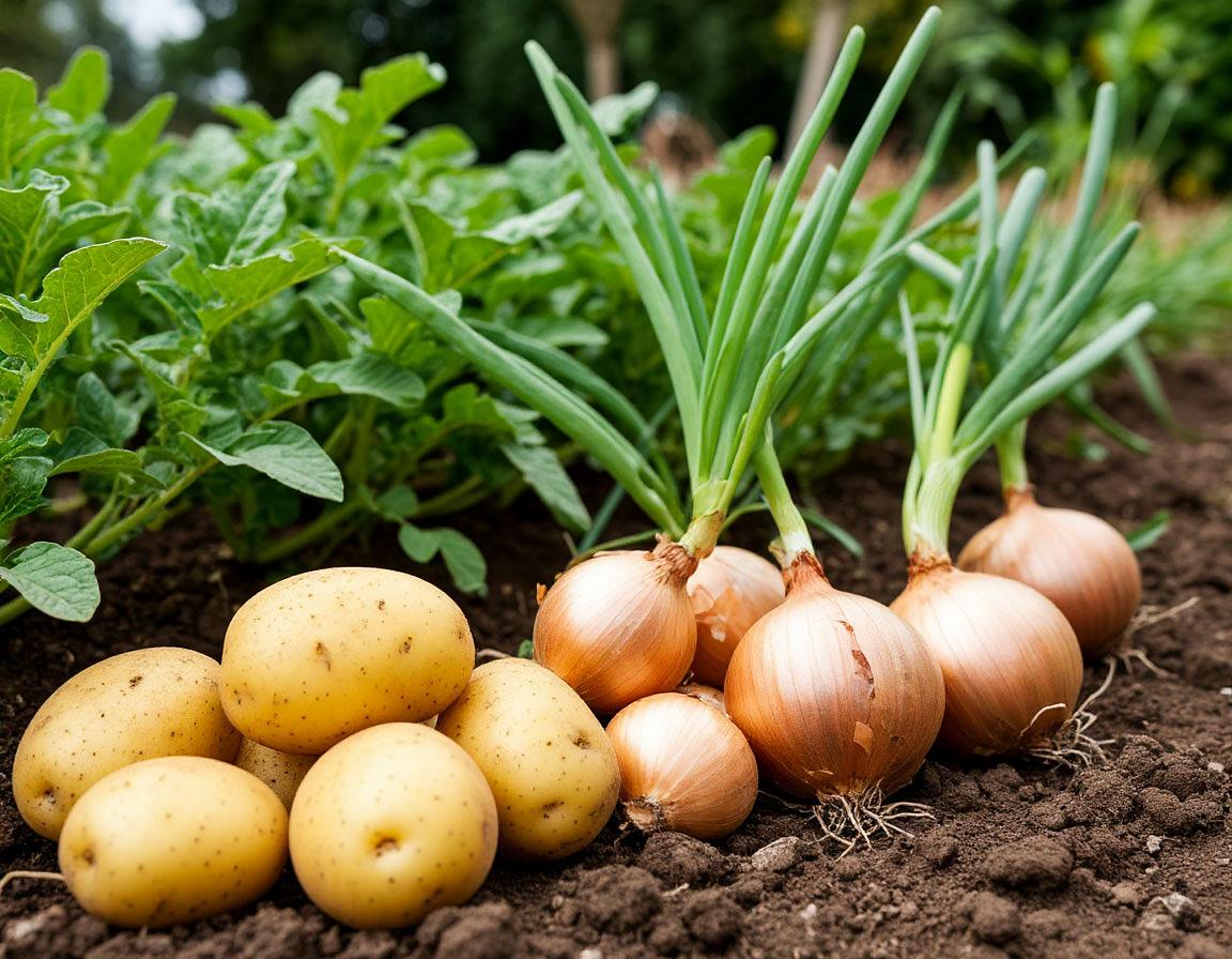 In the eastern region of the country, the sowing of spring potatoes and onions continues in an organised manner