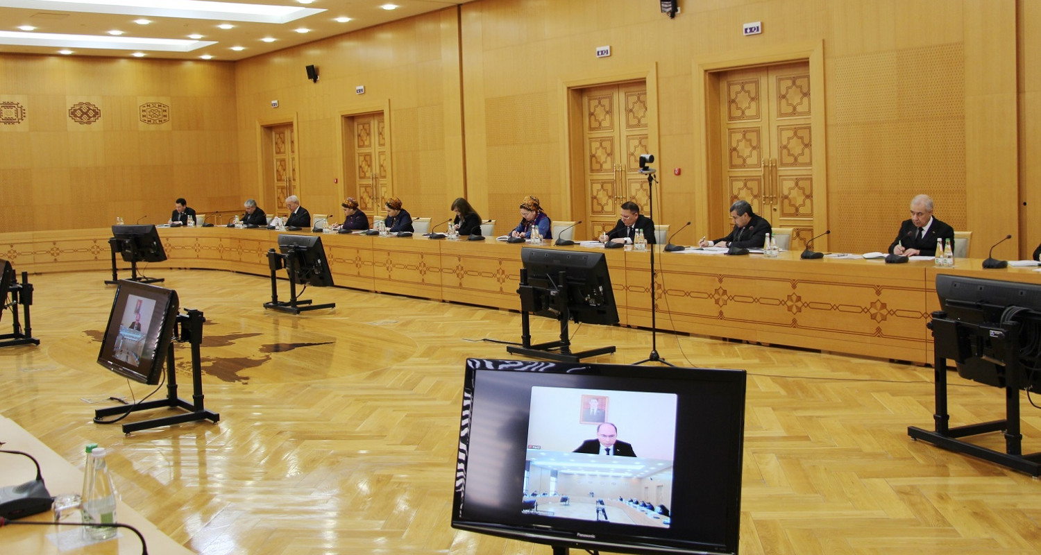 ÝUNESKO-nyň işleri barada Türkmenistanyň milli toparynyň mejlisi