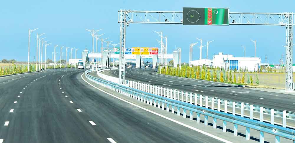 На ключевой автомагистрали страны Ашхабад-Дашогуз будет произведена коренная модернизация