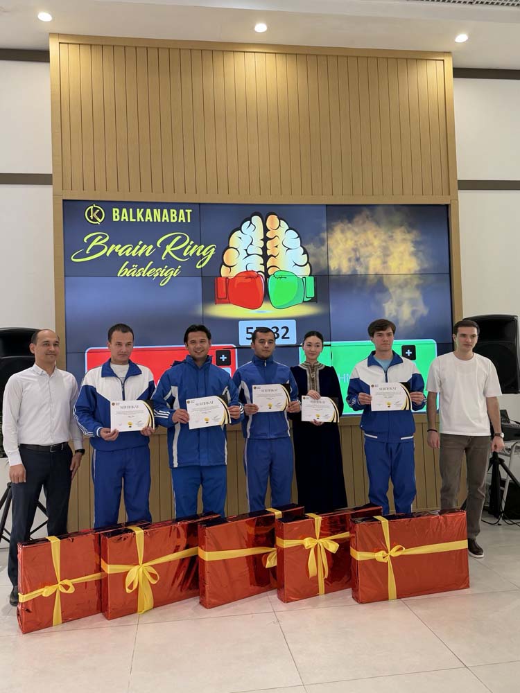 Balkanabatda zehinli ýaşlaryň intellektual bäsleşigi geçirildi