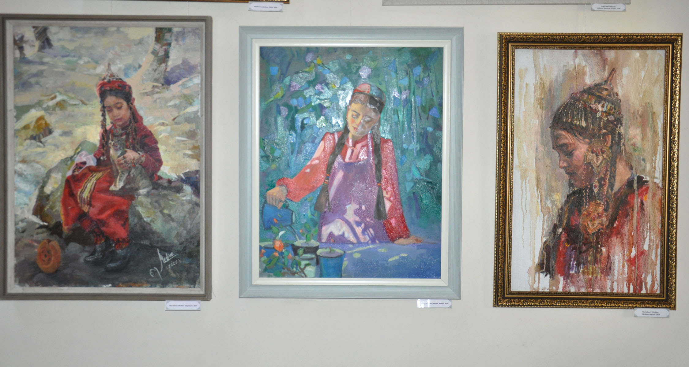 “Sungat äleminiň bahary” exhibition opened at the State Academy of Arts of Turkmenistan