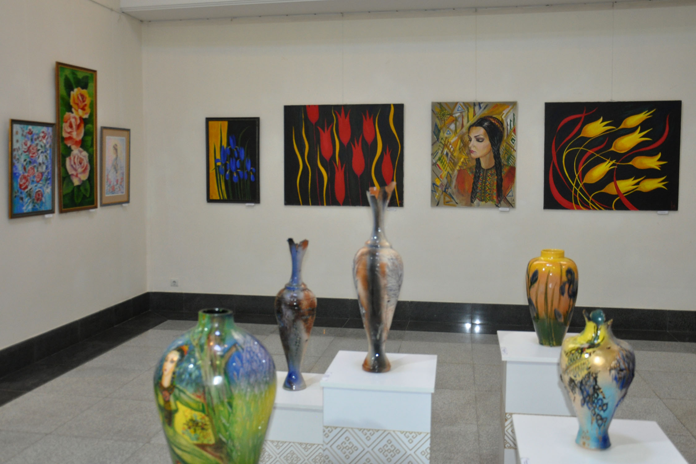 “Sungat äleminiň bahary” exhibition opened at the State Academy of Arts of Turkmenistan