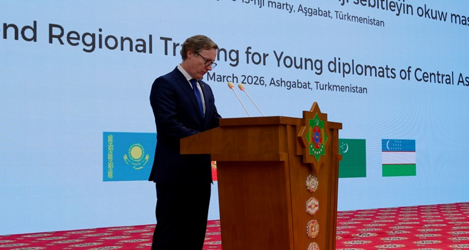 Церемония открытия второго Регионального тренинга для молодых дипломатов и государственных служащих стран Центральной Азии