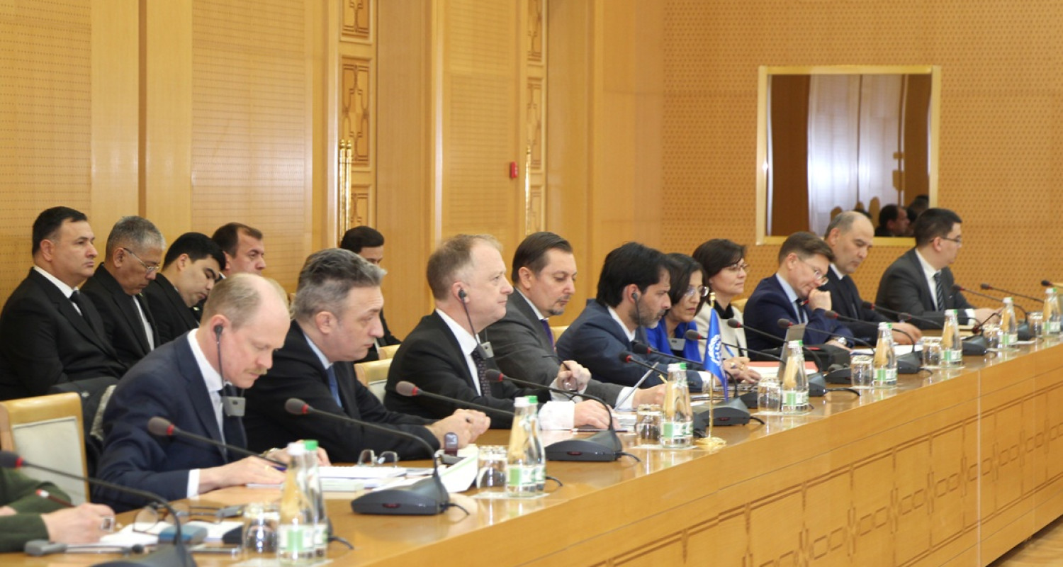 Türkmenistanyň DIM-de Halkara Zähmet Guramasynyň wekilleriniň gatnaşmagynda pudagara tegelek stol maslahaty geçirildi