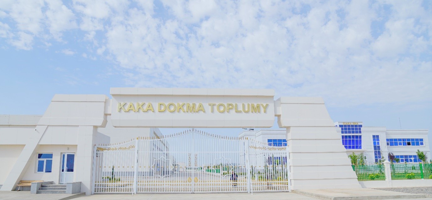 Kaka dokma toplumy «Jeýtun» haryt nyşanly önümlerini köpeldýär