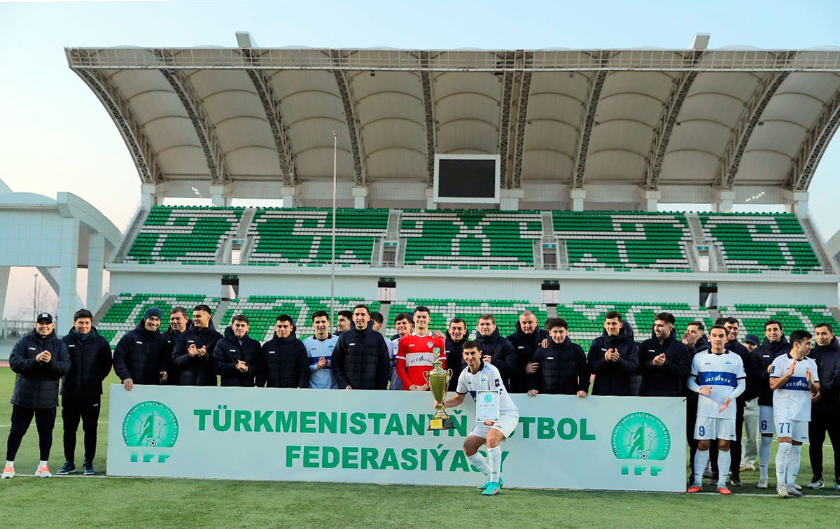 ФК «Аркадаг» завоевал первый в 2026 году трофей – Кубок Федерации футбола Туркменистана