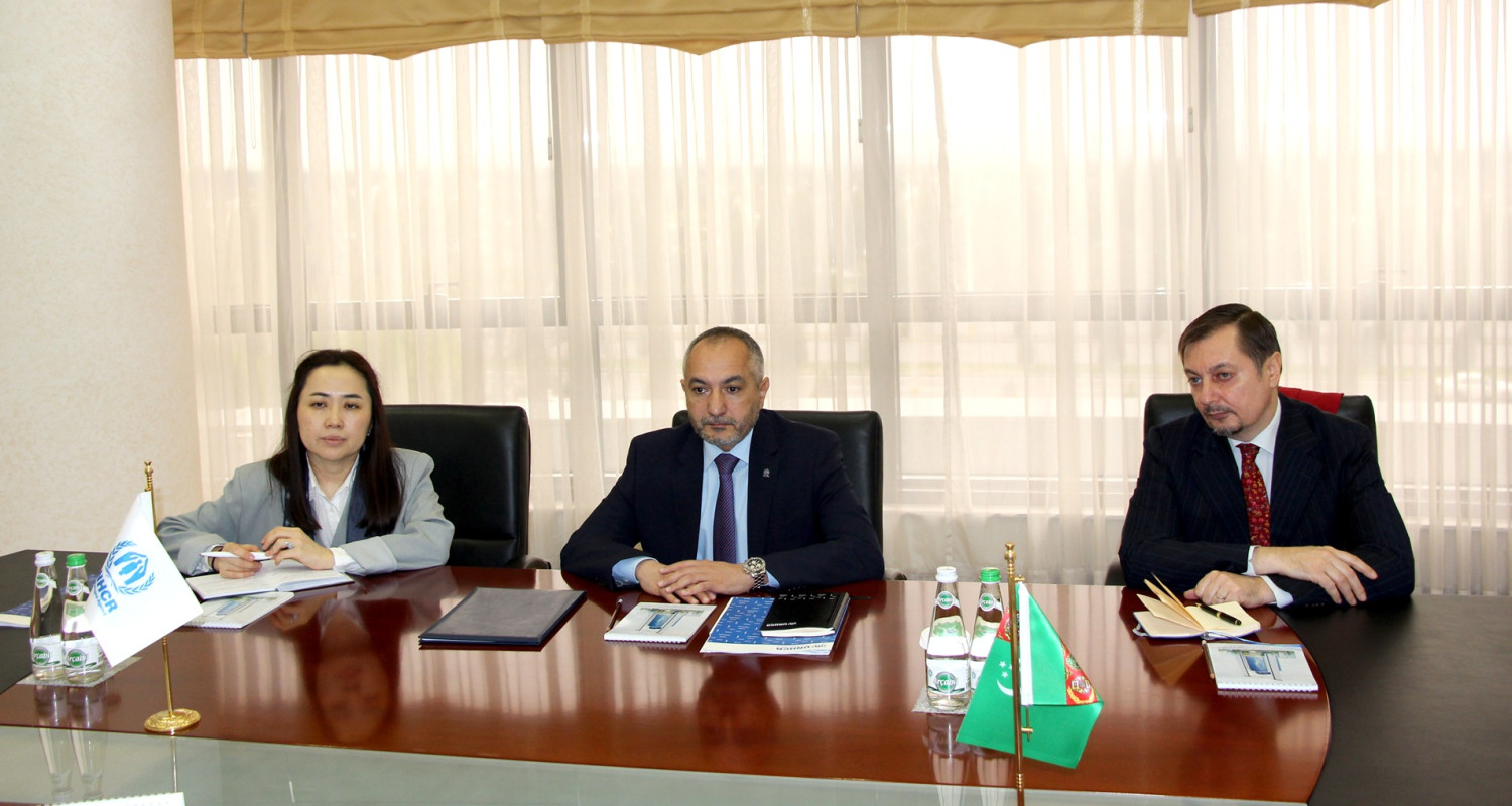 Meeting held with the Regional Representative of UNHCR in Central Asia