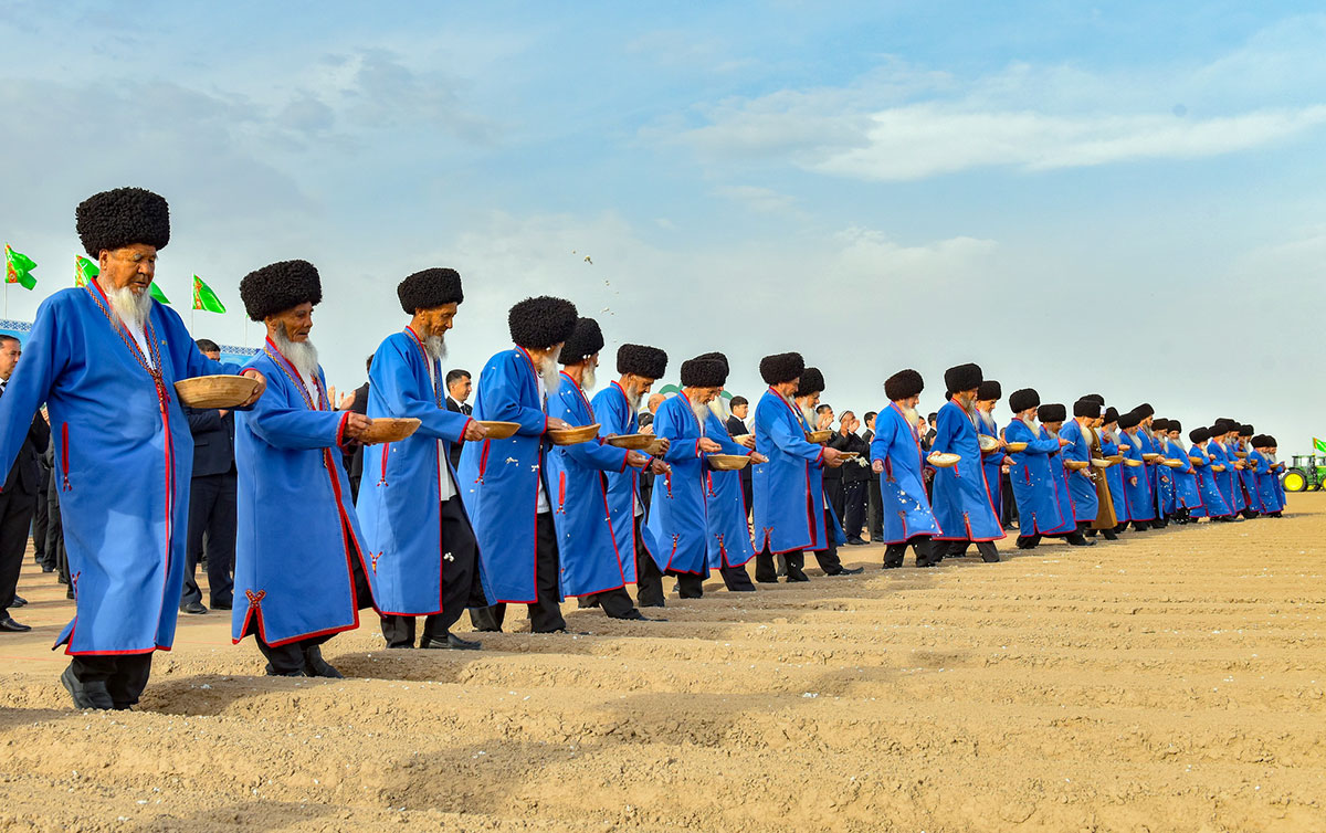 Ýurdumyzda gowaça ekişine badalga berildi