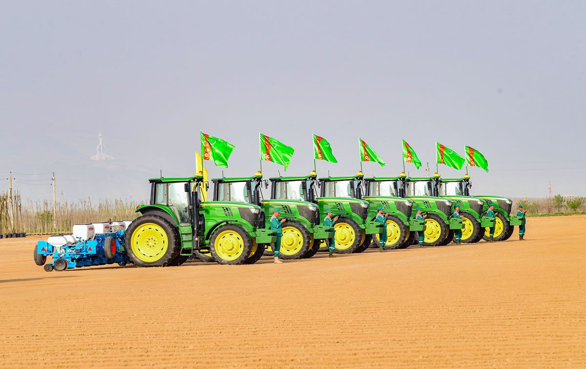 Ýurdumyzda gowaça ekişine badalga berildi