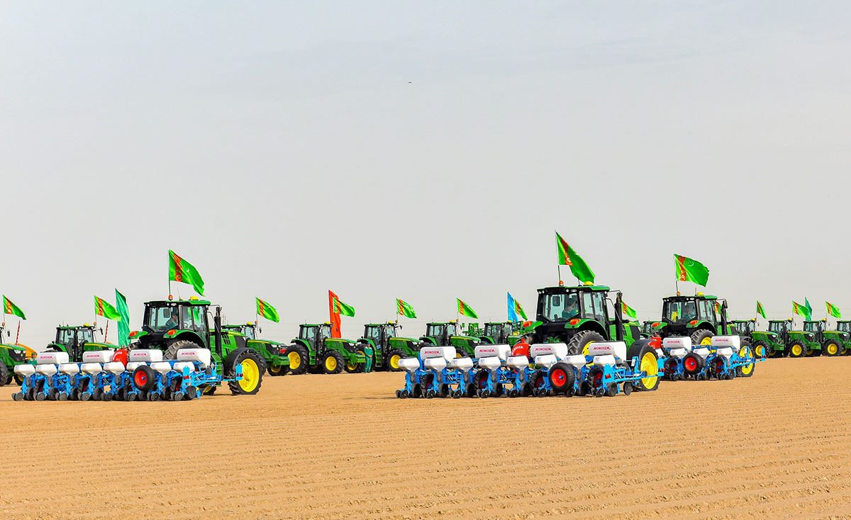 Ýurdumyzda gowaça ekişine badalga berildi