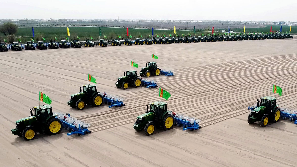 Ýurdumyzda gowaça ekişine badalga berildi