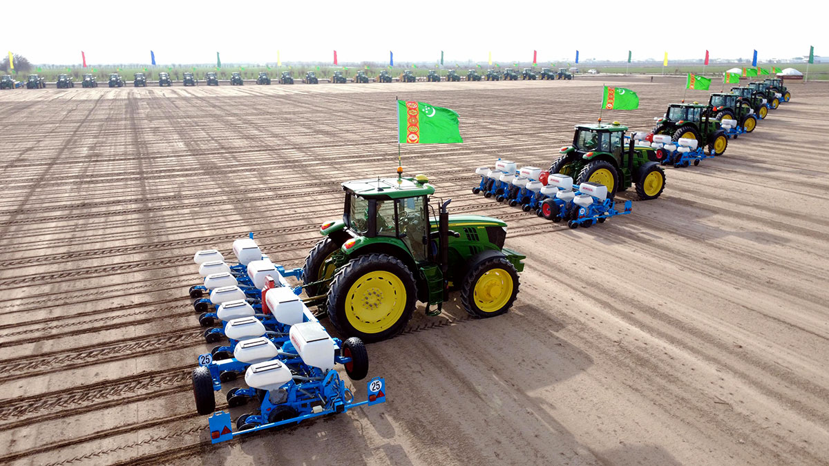 Ýurdumyzda gowaça ekişine badalga berildi