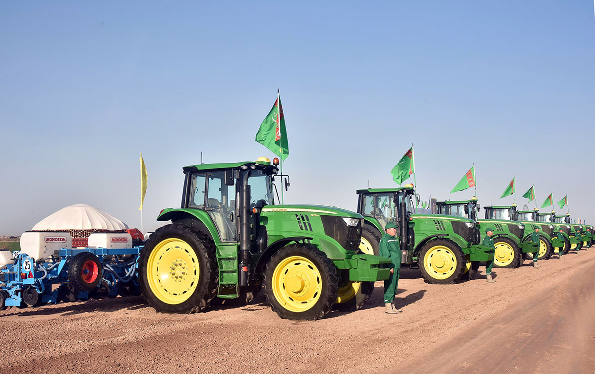 Ýurdumyzda gowaça ekişine badalga berildi