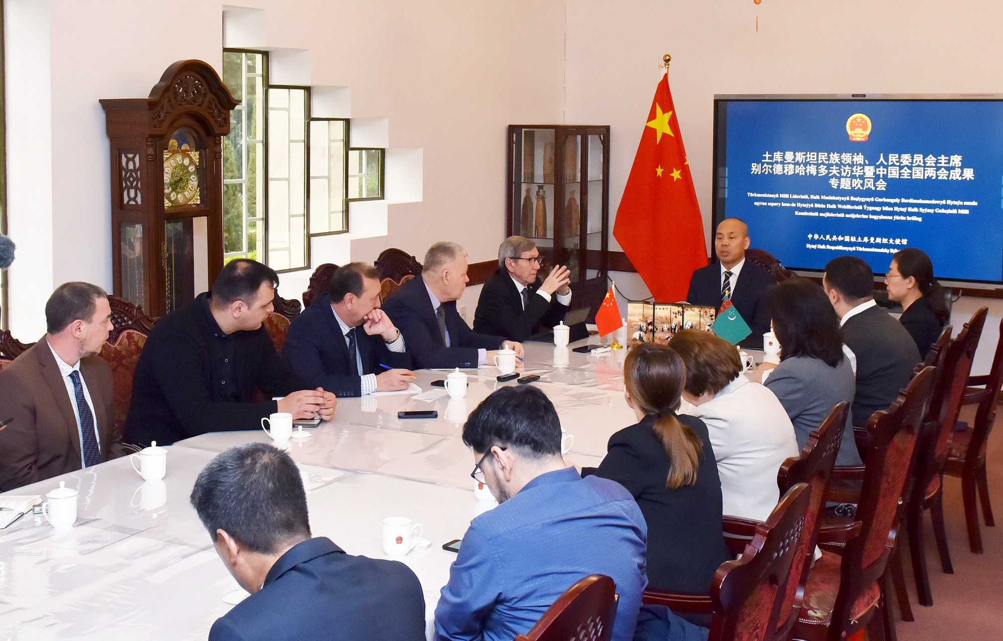 Посол Цзи Шуминь: в Китае также растет интерес к культуре и государственному языку Туркменистана