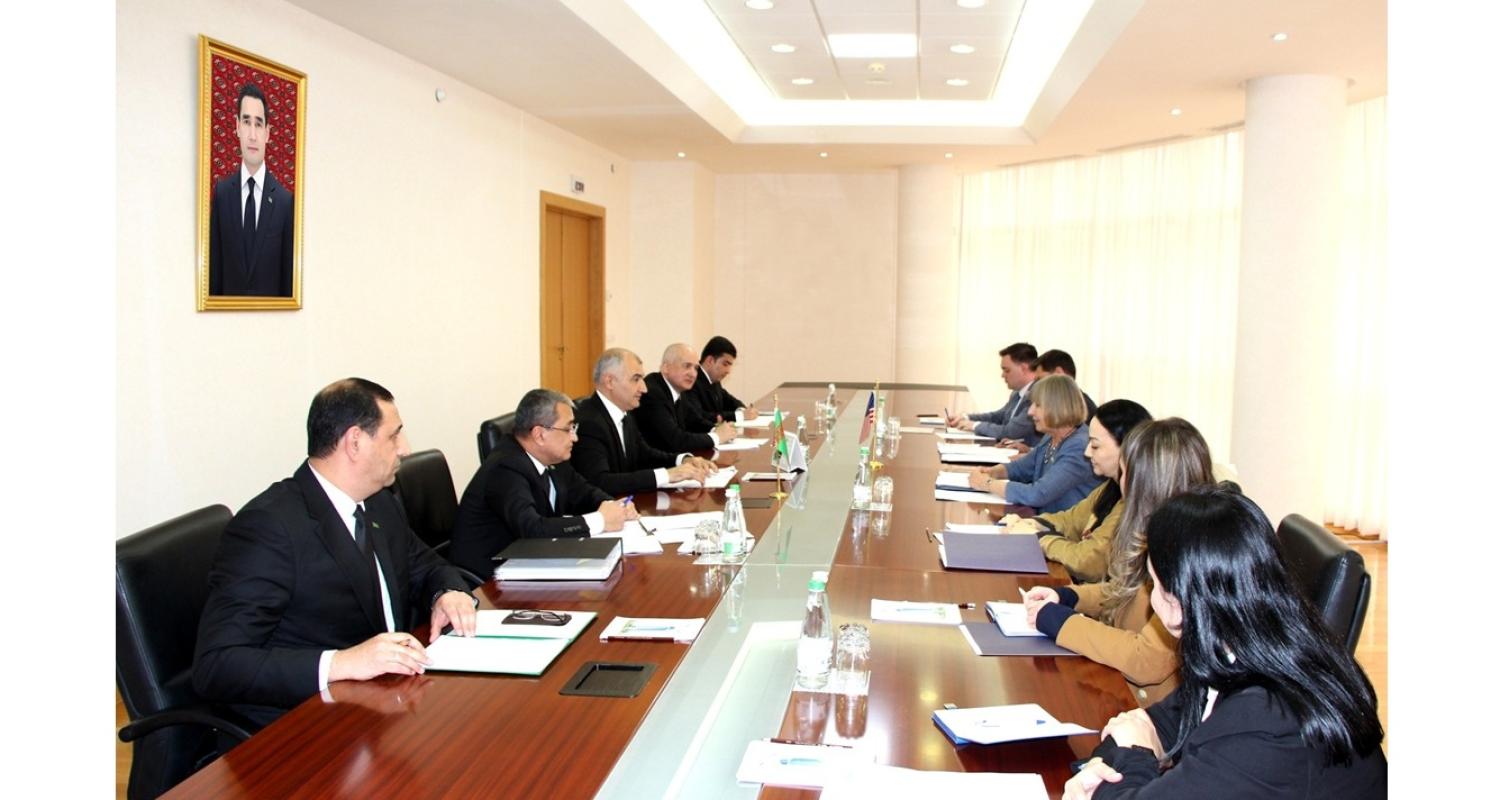 Meeting of the Working group on Trade-economic cooperation between Turkmenistan and the United States of America